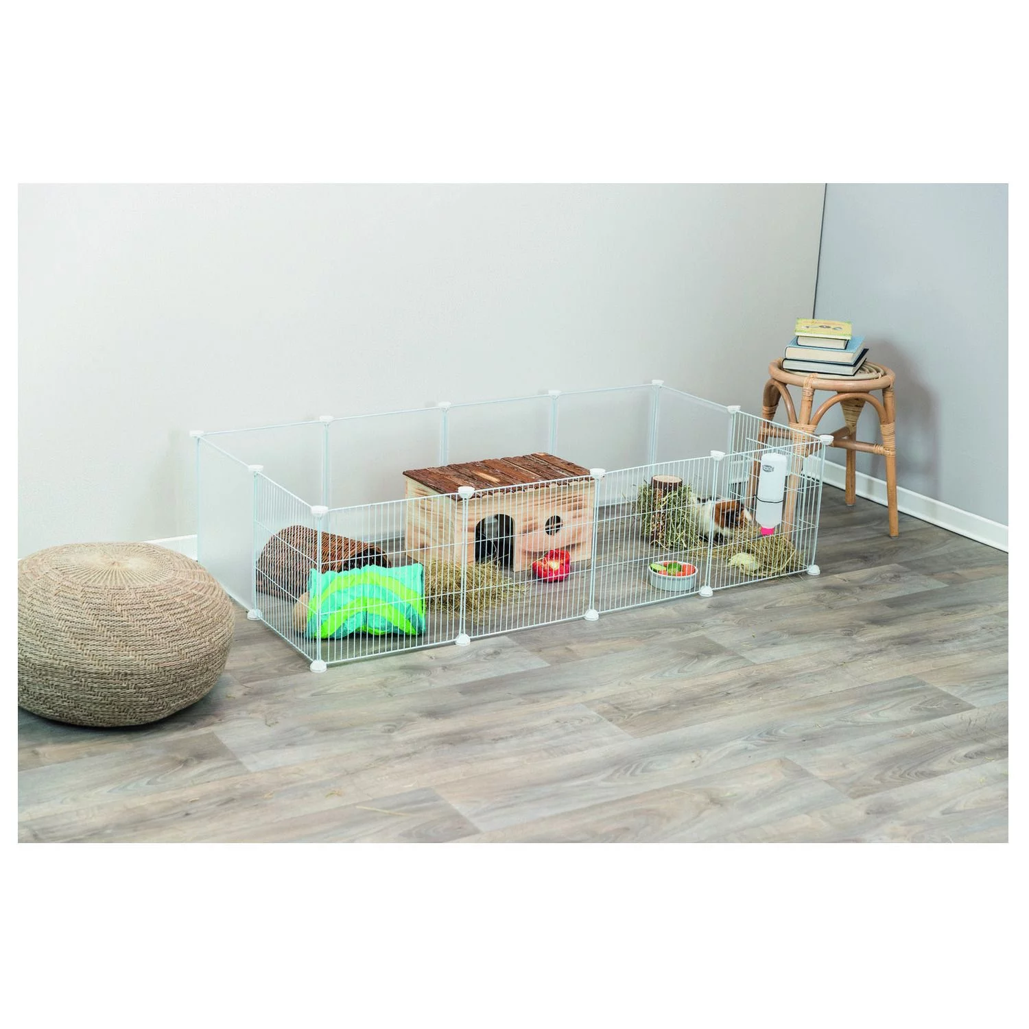 Trixie Indoor Ren - Dierenverblijf - 140x35x70 Cm Wit - Image 5