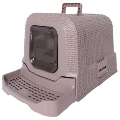 Adori Kattentoilet Rattan 69x42x41 Cm - Kattenbak