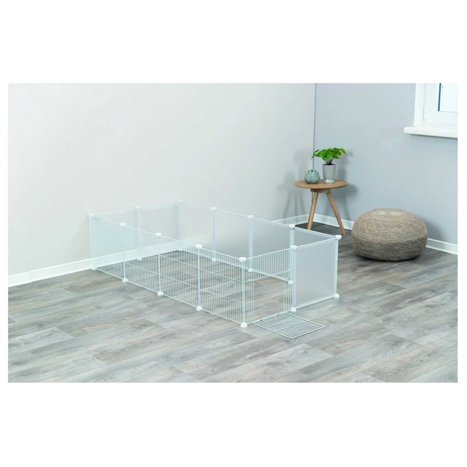 Trixie Indoor Ren - Dierenverblijf - 140x35x70 Cm Wit - Image 3