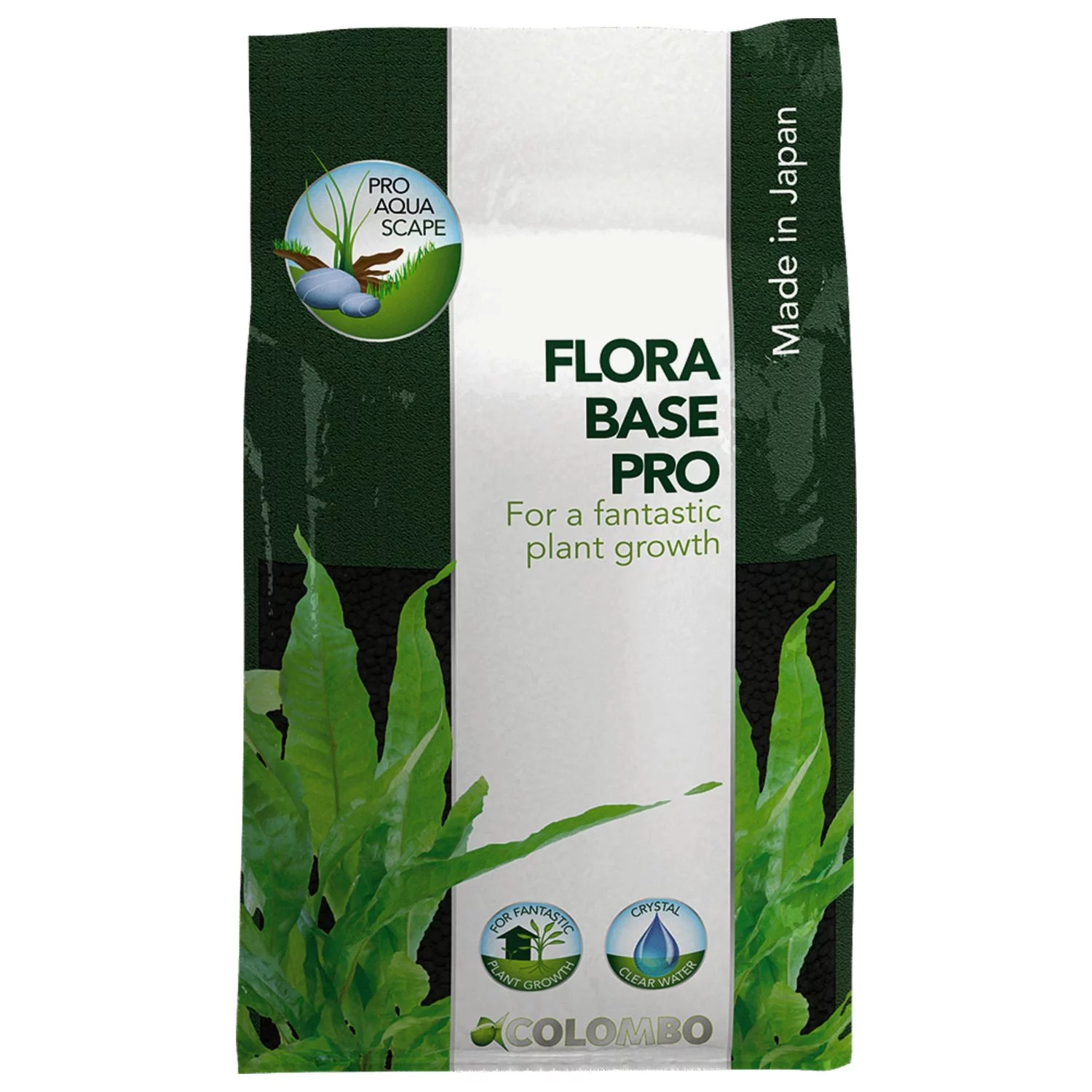 Colombo Flora Base Pro Grof - Aquarium -Voedingsbodem - 10 L Zwart