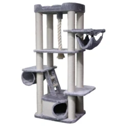 Adori Krabpaal Luna 70x60x178 Cm - Krabpalen