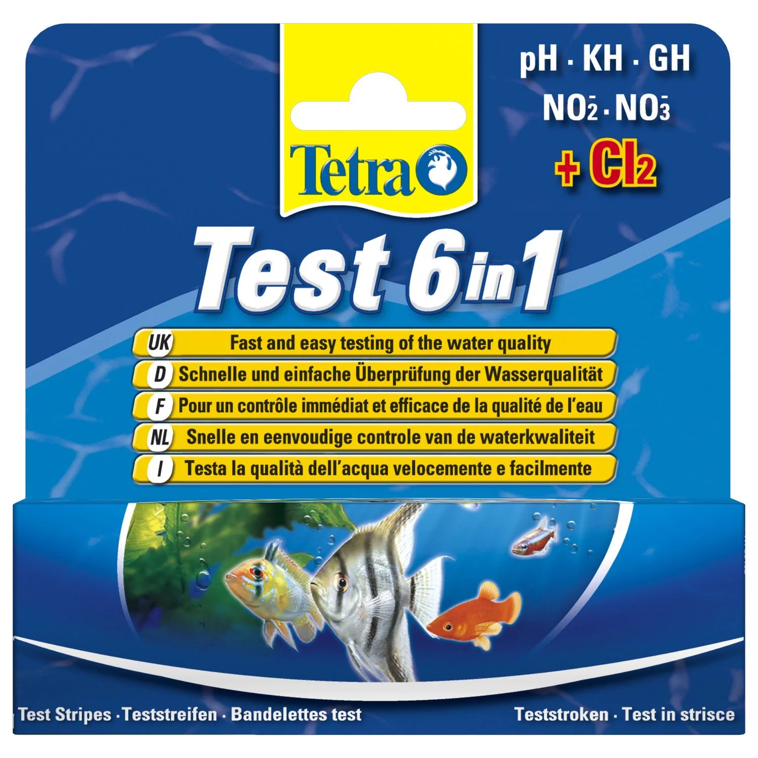 Tetra Tetratest 6 In 1 - Testen - 25 Stuks