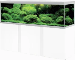 Akvastabil Fusion Aquarium 200 - Aquaria - 200x60x64 Cm Zilver Wit Ca. 720 L
