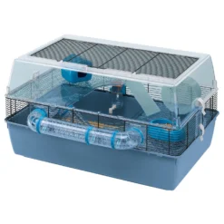 Ferplast Duna Fun Large - Dierenverblijf - 71.5x46x41 Cm Blauw