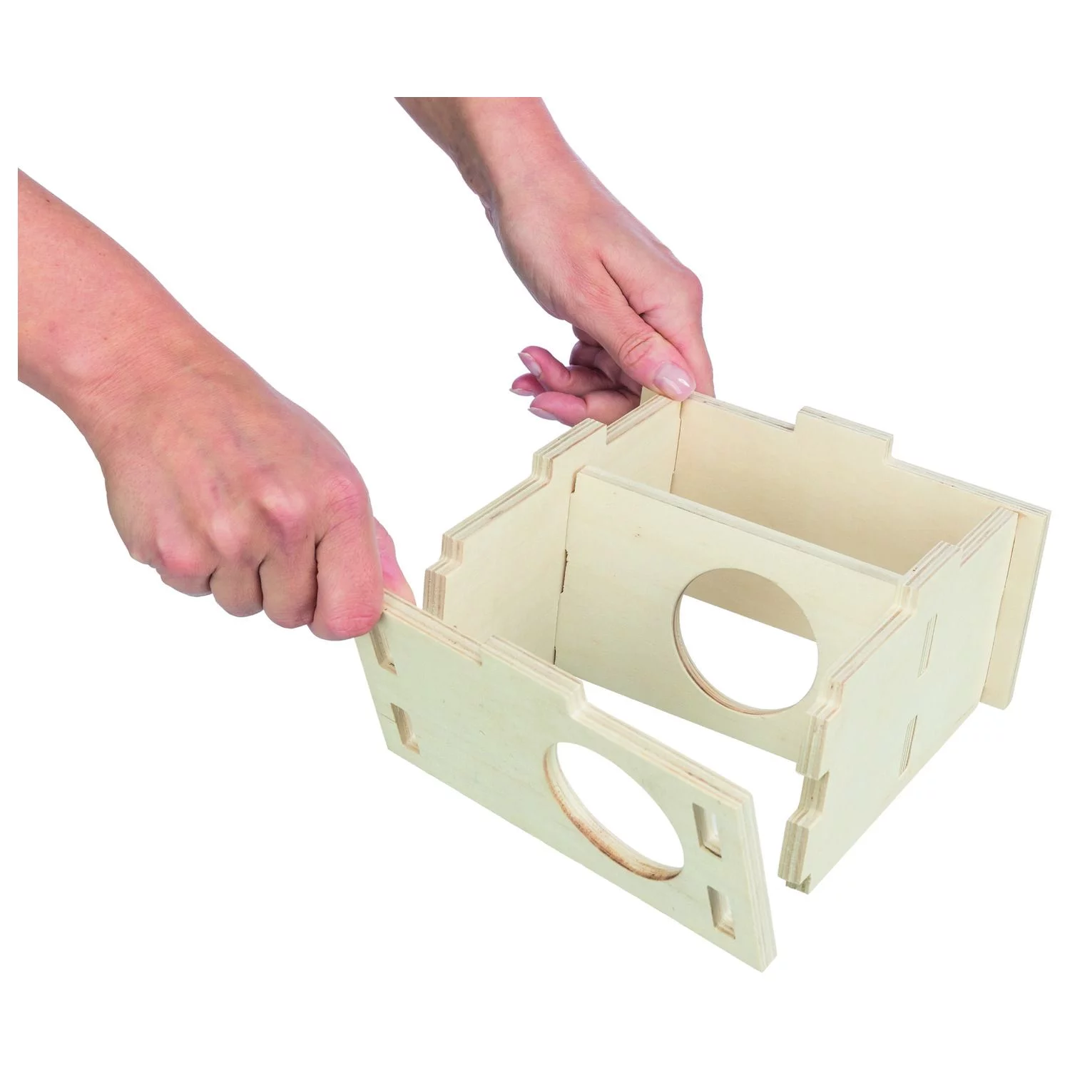 Trixie Meerkamerhuis. 2 Kamers - Kooi Accessoire - 25x12x25 Cm - Image 4