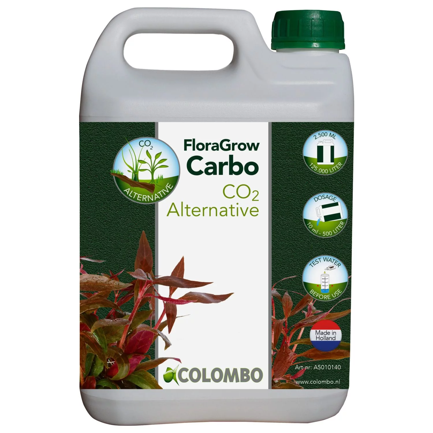 Colombo Flora Carbo Xl - Bemesting - 2.5 L Wit