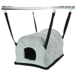 Adori Hangmat Iglo Noah - Slaapplaats - 19x30x19 Cm Groen Grijs