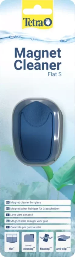 Tetra Magnet Cleaner Flat Blauw - Algenmagneet