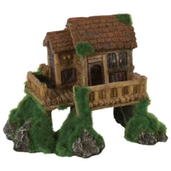 Zolux Groeiend Decor Huisje - Aquarium - Ornament