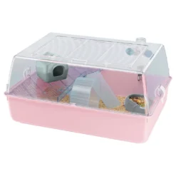 Ferplast Hamsterkooi Mini Duna Kompleet - Dierenverblijf - 55x39x27 Cm Assorti
