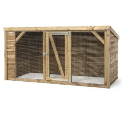 Voldux Dierenren Britt - Dierenverblijf - 260x130x132 Cm Bruin