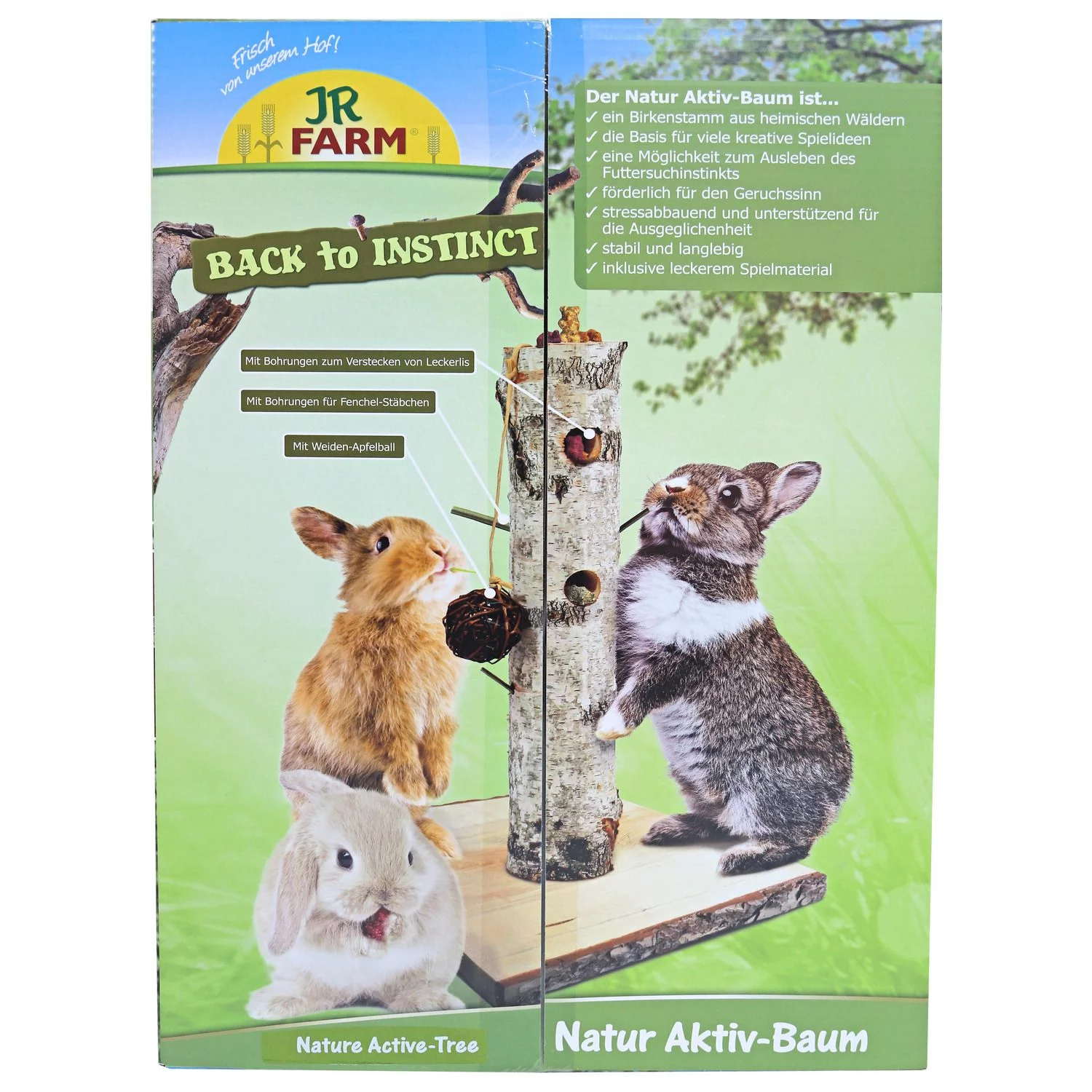 Jr Farm Activiteitenboom - Natuurlijk - Speelgoed - 18.7 X 39.3 X 58.5 Cm - Image 3