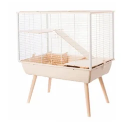 Zolux Knaagdierkooi Neo Muki - Dierenverblijf - 77.5x47.5x87.5 Cm Beige