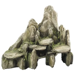 Aqua Della Decor Steen Slate - Aquarium - Ornament - 25.5x15.5x20 Cm Groen