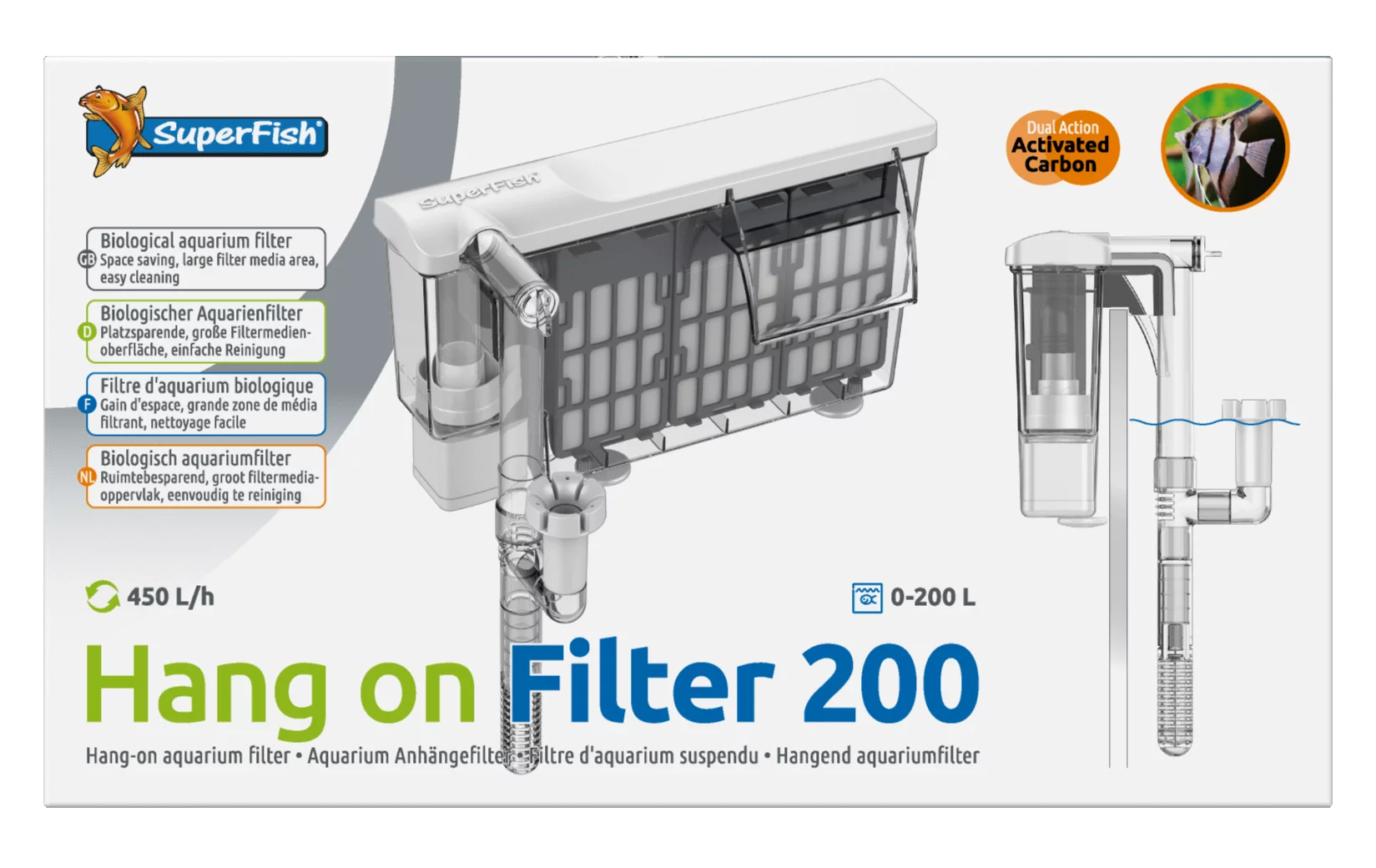Superfish Hang On Filter 200 - Filters - 200 L - Image 2