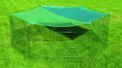 Adori Beschermnet Voor Konijnenren L - Dierenverblijf - Ø180 Cm Groen