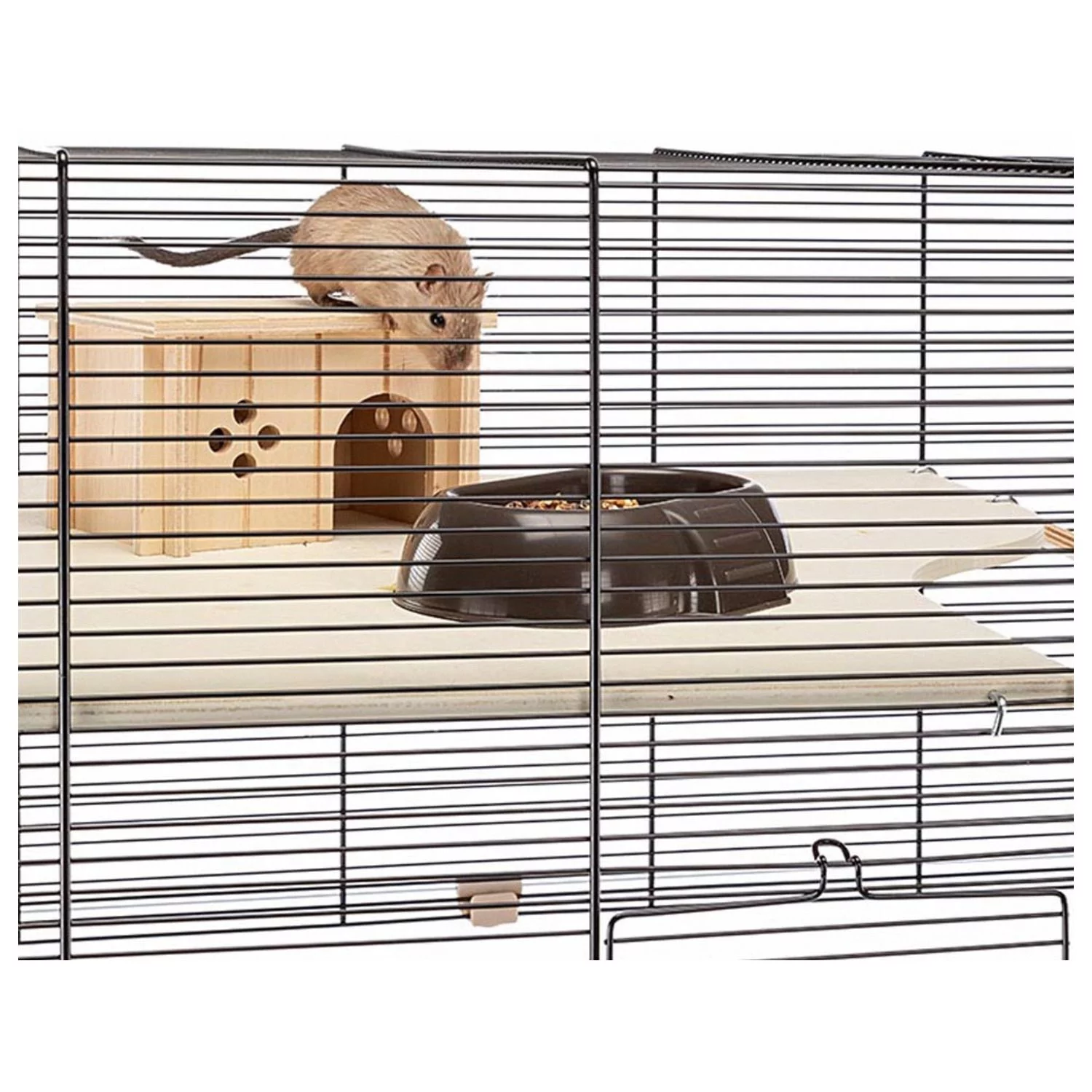 Ferplast Knaagdierenkooi Karat 100 - Dierenverblijf - 98.5x50.5x61.5 Cm - Image 5