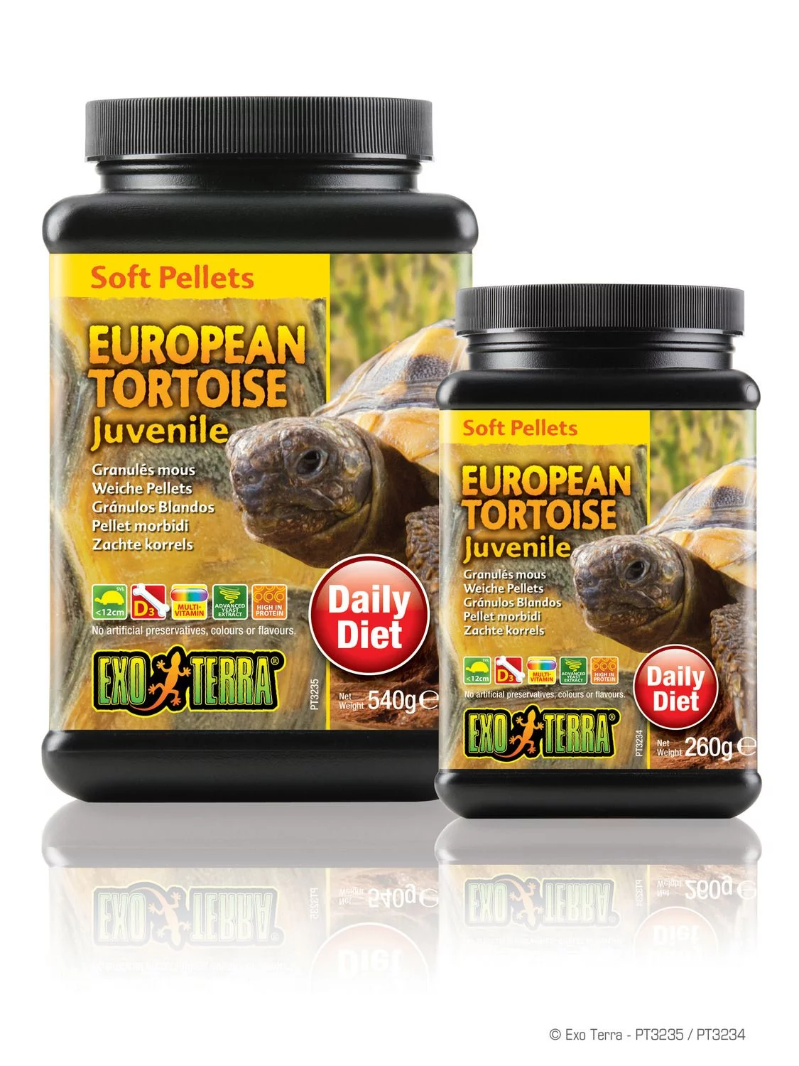 Exo Terra Soft Pellets Europes Schildpad - Voer
