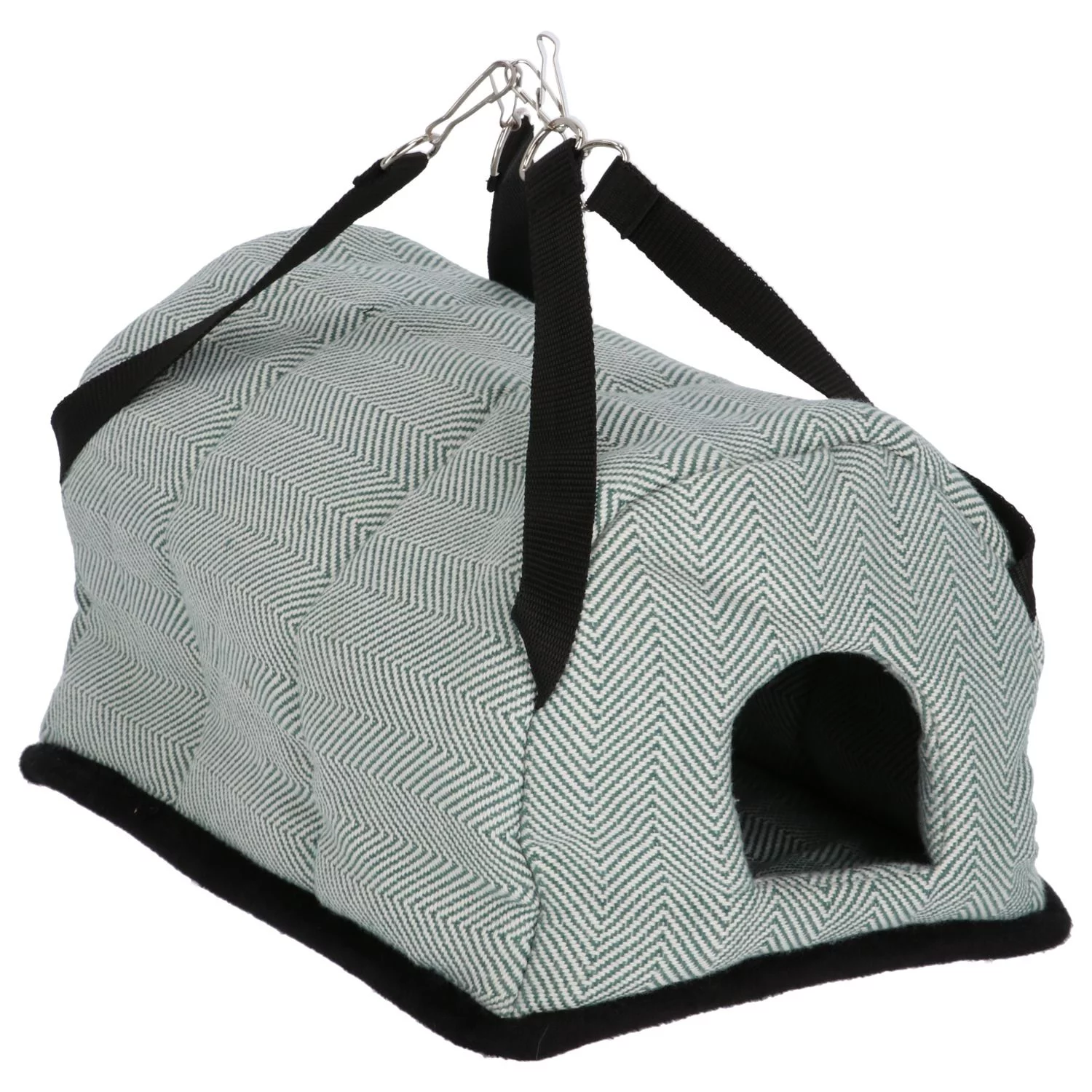Adori Hangmat Iglo Noah - Slaapplaats - 19x30x19 Cm Groen Grijs - Image 3