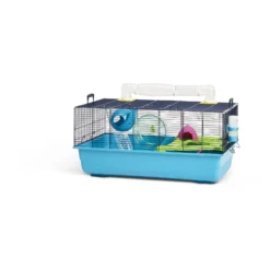 Savic Hamsterkooi Sky - Dierenverblijf - 80x50x50 Cm Marineblauw