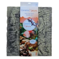 Ceramicnature Cn Slimline Rock Colorado Brown Bruin - Aquarium - Achterwand