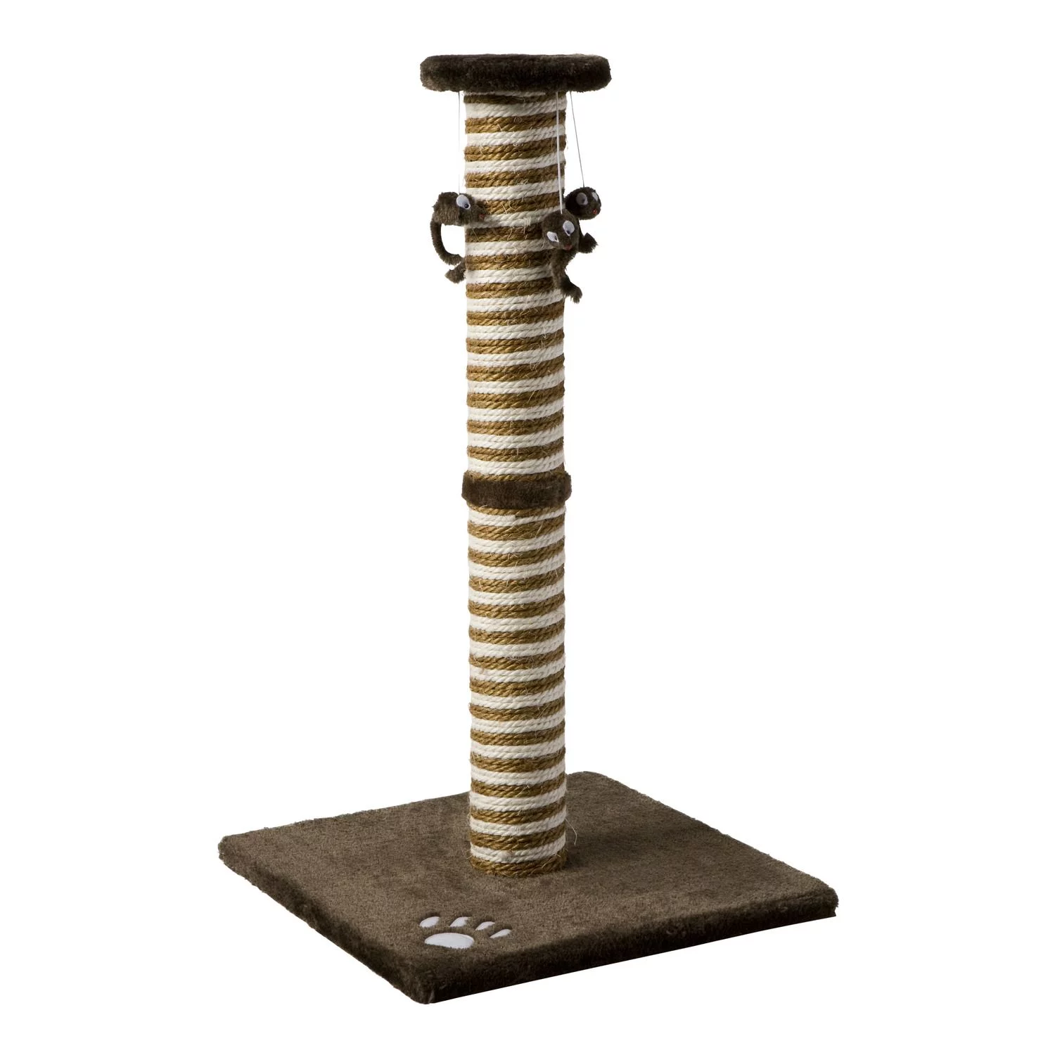 Adori Krabpaal Op Voet Nina - Krabpalen - 42x42x75 Cm Bruin