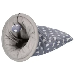 Adori Slaapzak Dotty - Kattenbed - Ø 30x53 Cm Grijs