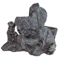 Superfish Scapers Rock 12 Planty - Aquarium - Ornament - 24x14x19 Cm Grijs