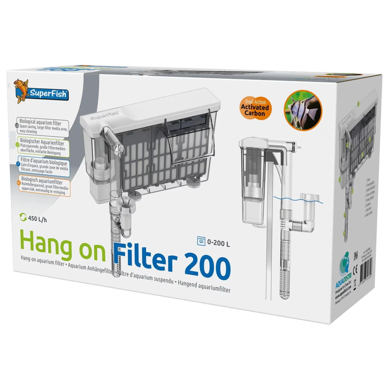 Superfish Hang On Filter 200 - Filters - 200 L