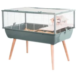 Zolux Knaagdierkooi Neo Nigha - Dierenverblijf - 78x48x64.5 Cm Grijs