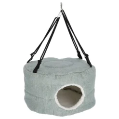 Adori Hangmat Huis Hunk - Slaapplaats - 28x20 Cm Groen Grijs