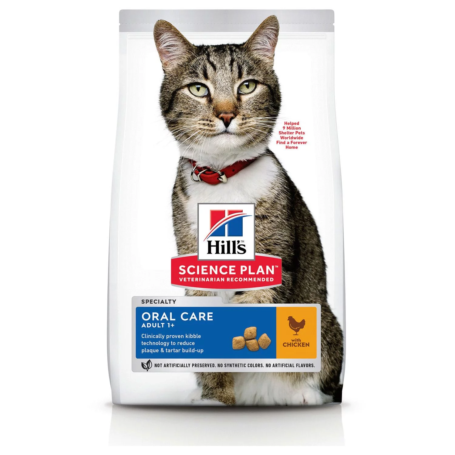 Hill's Feline Adult Oral Care Kip - Kattenvoer
