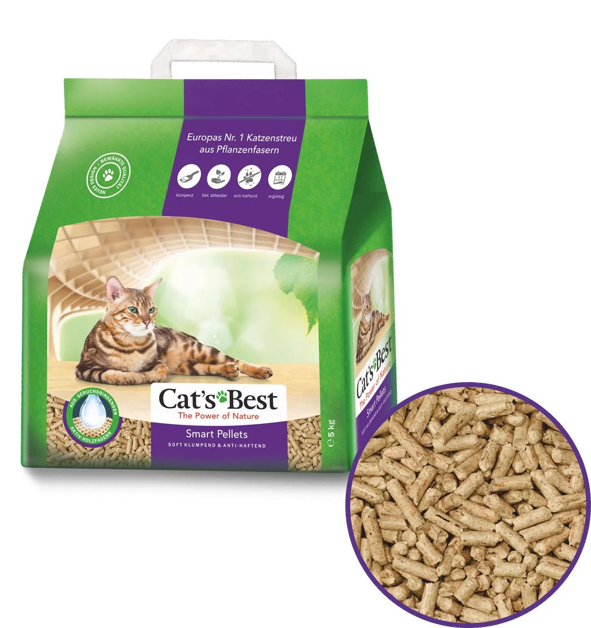 Cat's Best Smart Pellets - Kattenbakvulling - Image 2