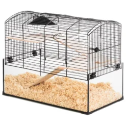 Zolux Knaagdierkooi Neo Panas - Dierenverblijf - 51.5x29x40 Cm Zwart