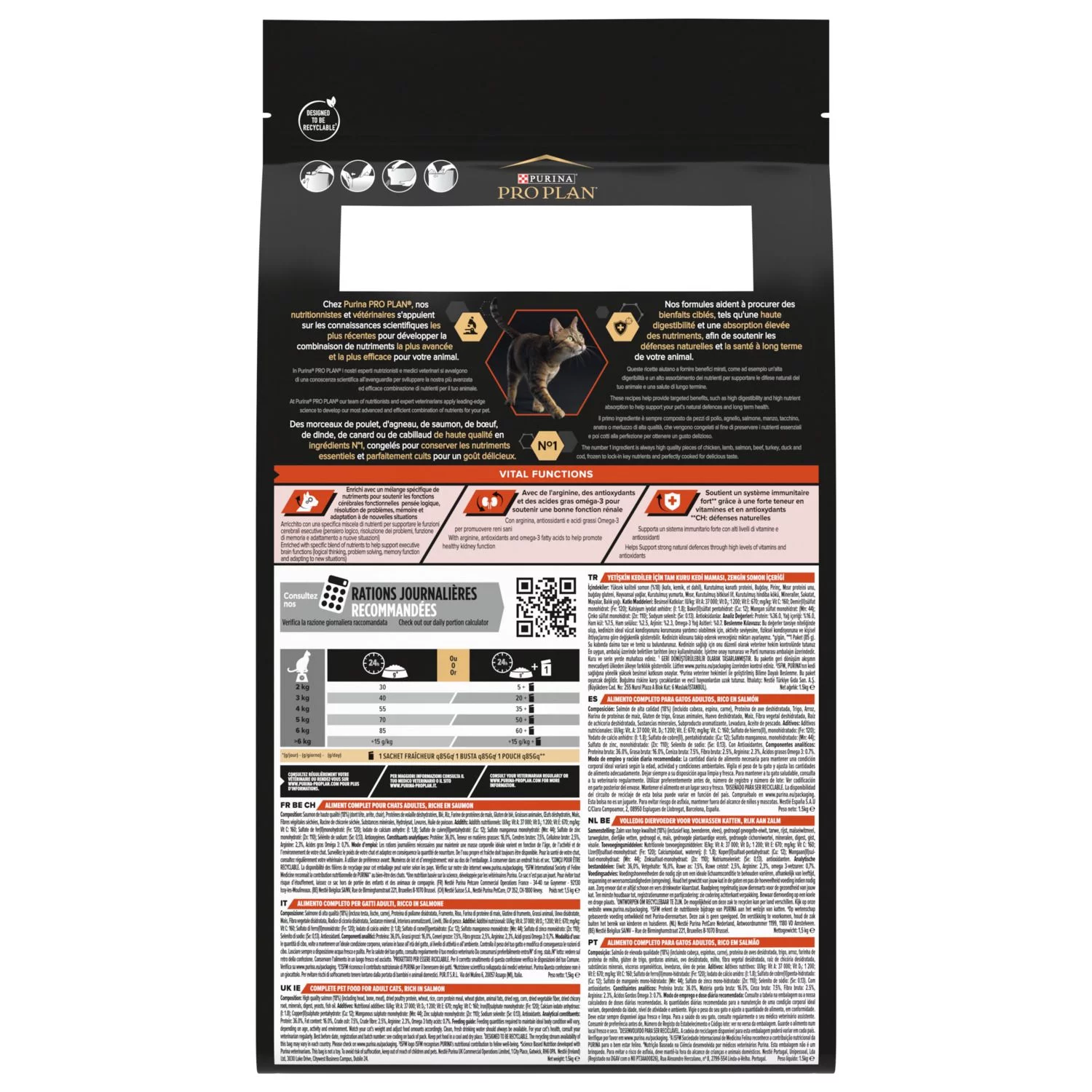 Pro Plan Cat Original Adult Zalm - Kattenvoer - Image 3