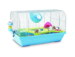 Savic Hamsterkooi Bristol - Dierenverblijf - 59x38x37 Cm Blauw