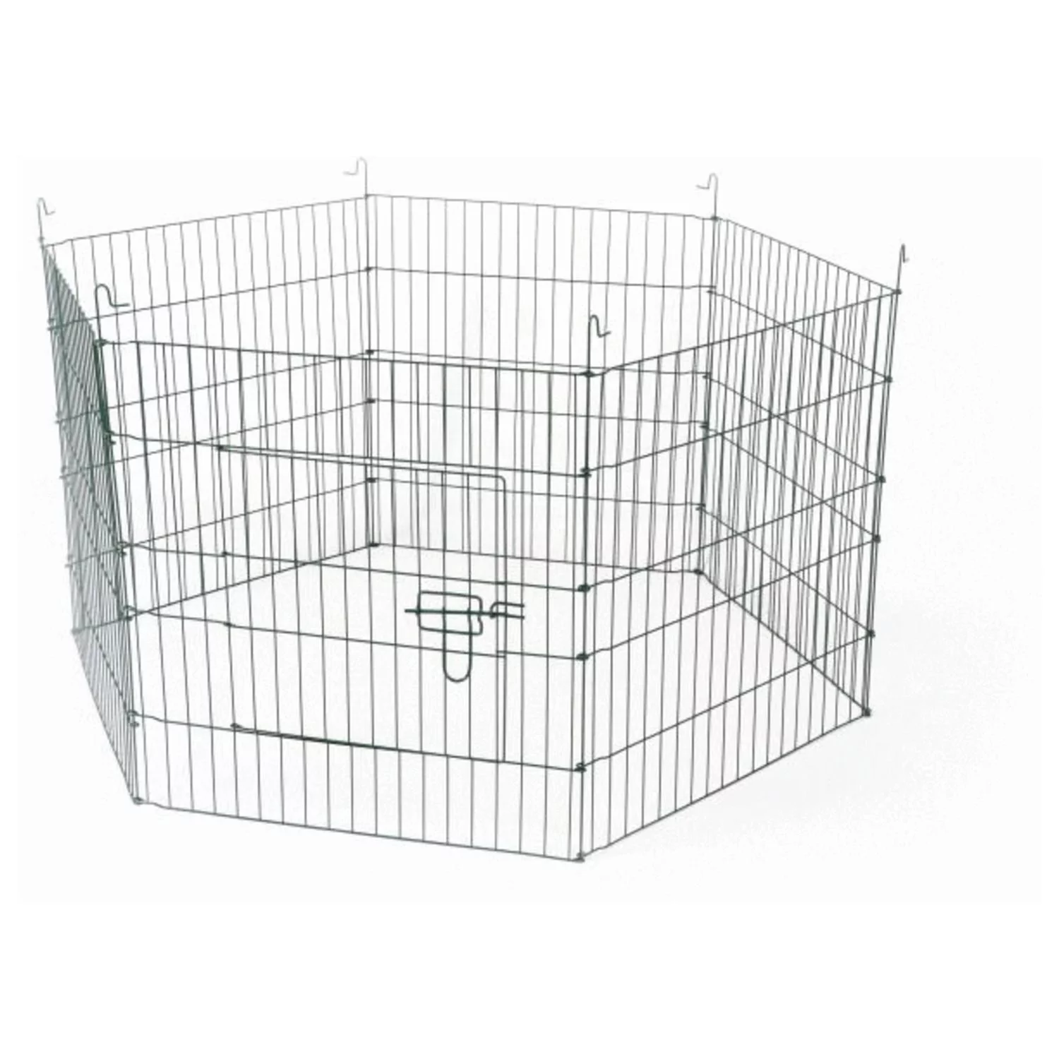 Adori Konijnenren Metaal Zwart - Dierenverblijf