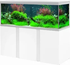 Akvastabil Fusion Aquarium 160 - Aquaria - 160x60x64 Cm Zilver Wit Ca. 579 L