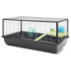 Savic Hamsterkooi Plaza 120 - Dierenverblijf - 118x64.5x52 Cm Zwart