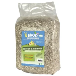 Ekoo Bedding Cotton & Chanvre - Bodembedekking - 35 L