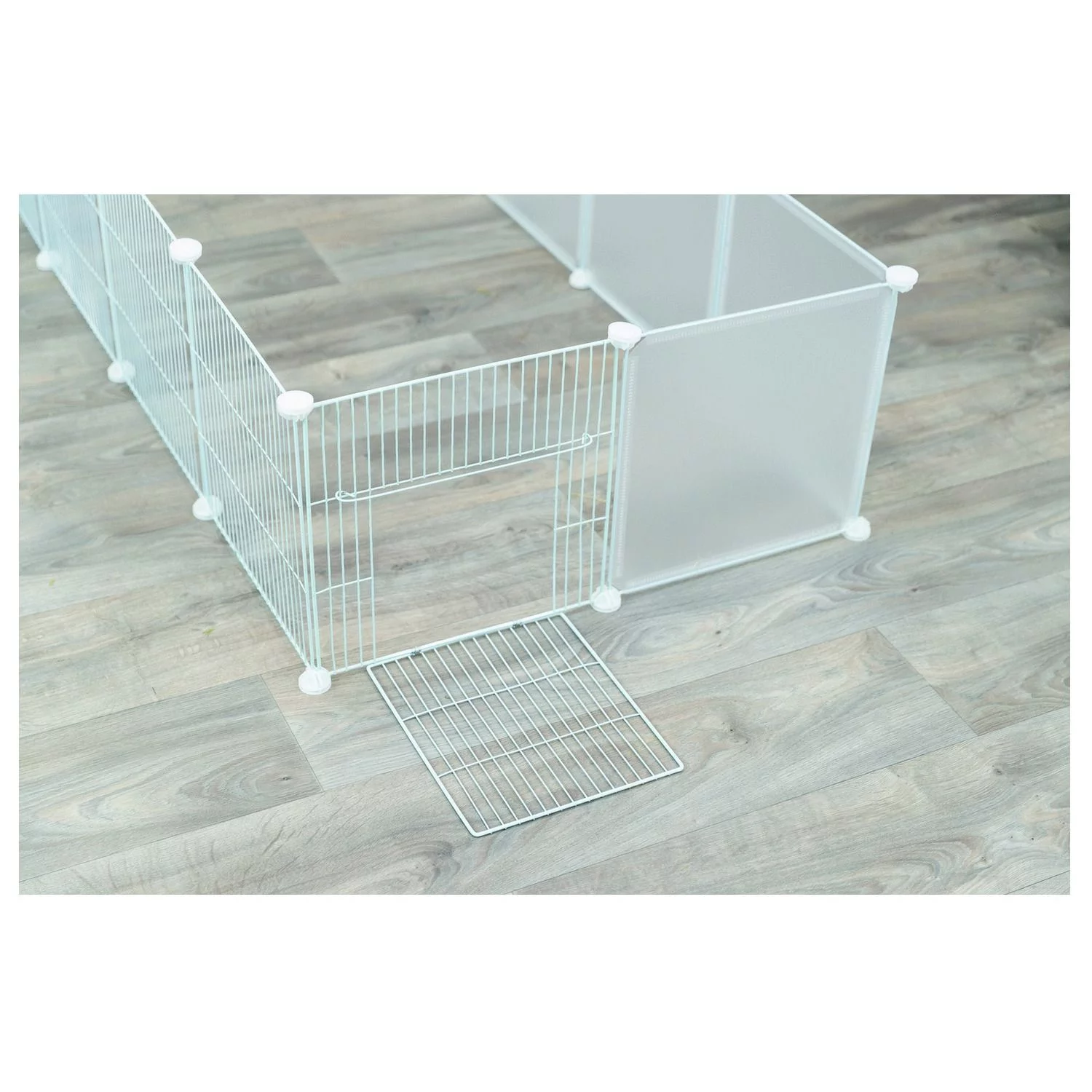 Trixie Indoor Ren - Dierenverblijf - 140x35x70 Cm Wit - Image 2