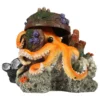 Aqua Della Verdwaalde Octopus - Aquarium - Ornament - 15.5x12.5x11 Cm