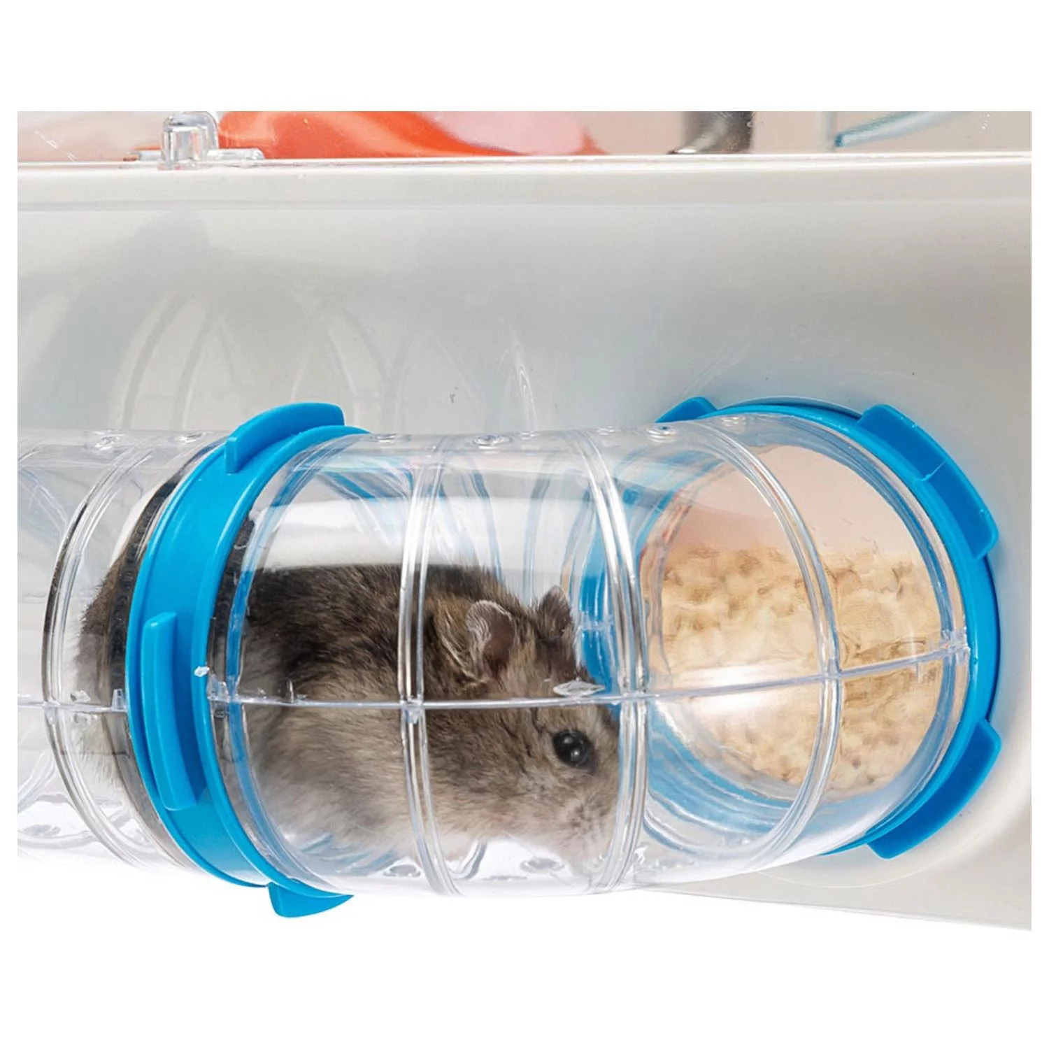 Ferplast Hamsterkooi Combi 1 - Dierenverblijf - 40.5x29.5x22.5 Cm Wit - Image 3