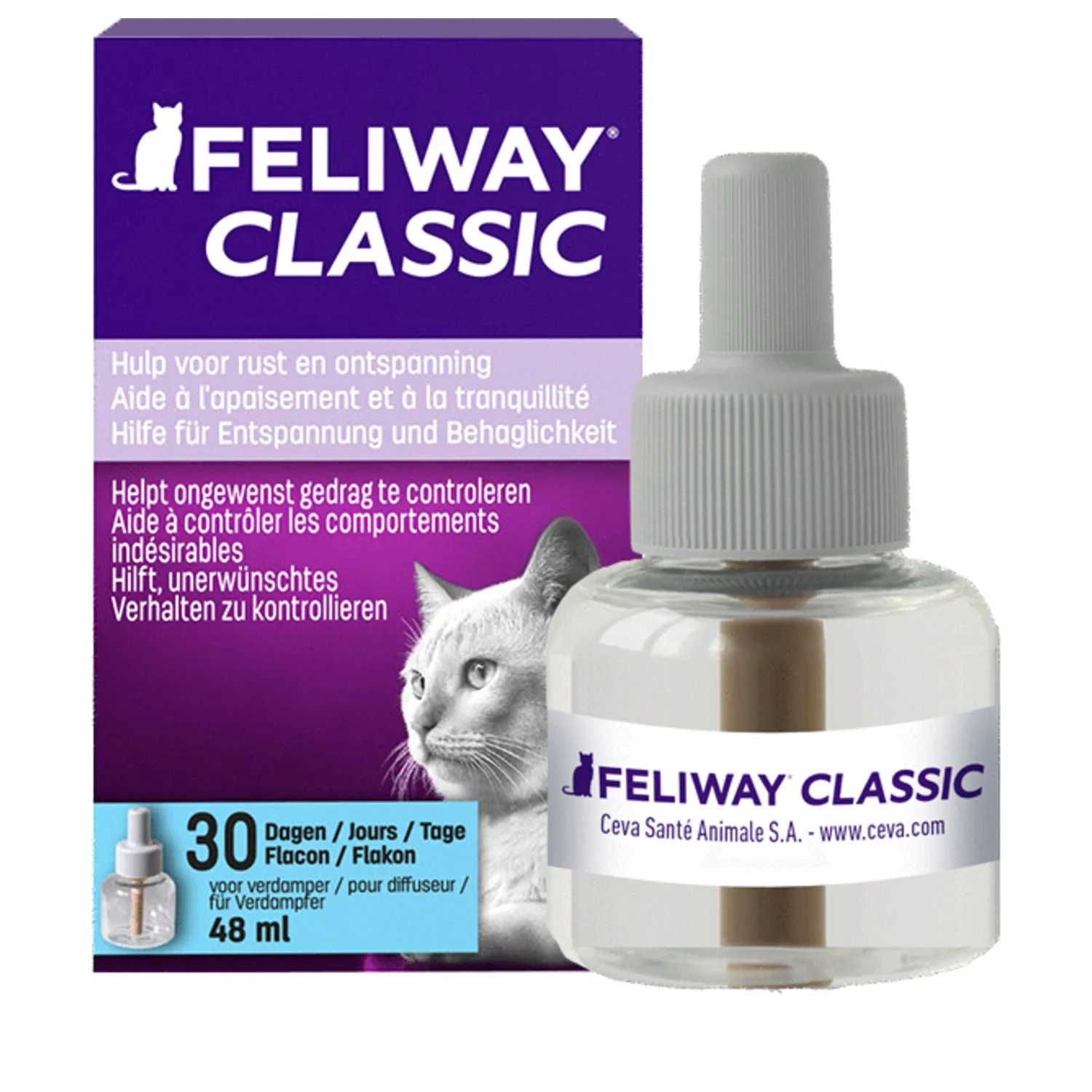 Feliway Anti-Stress Navulling Kat - Anti Stressmiddel