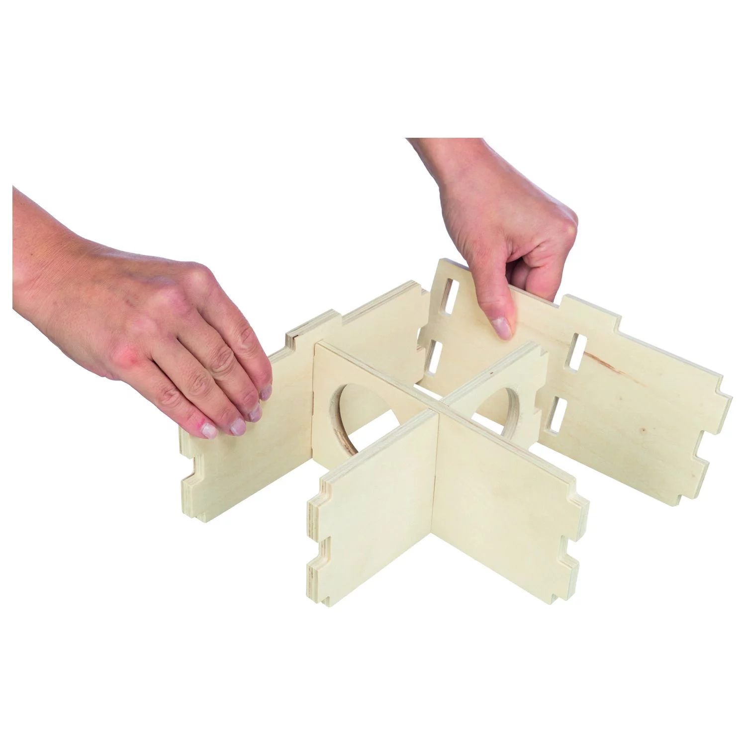 Trixie Meerkamerhuis. 3 Kamers - Kooi Accessoire - 25x10x25 Cm - Image 5