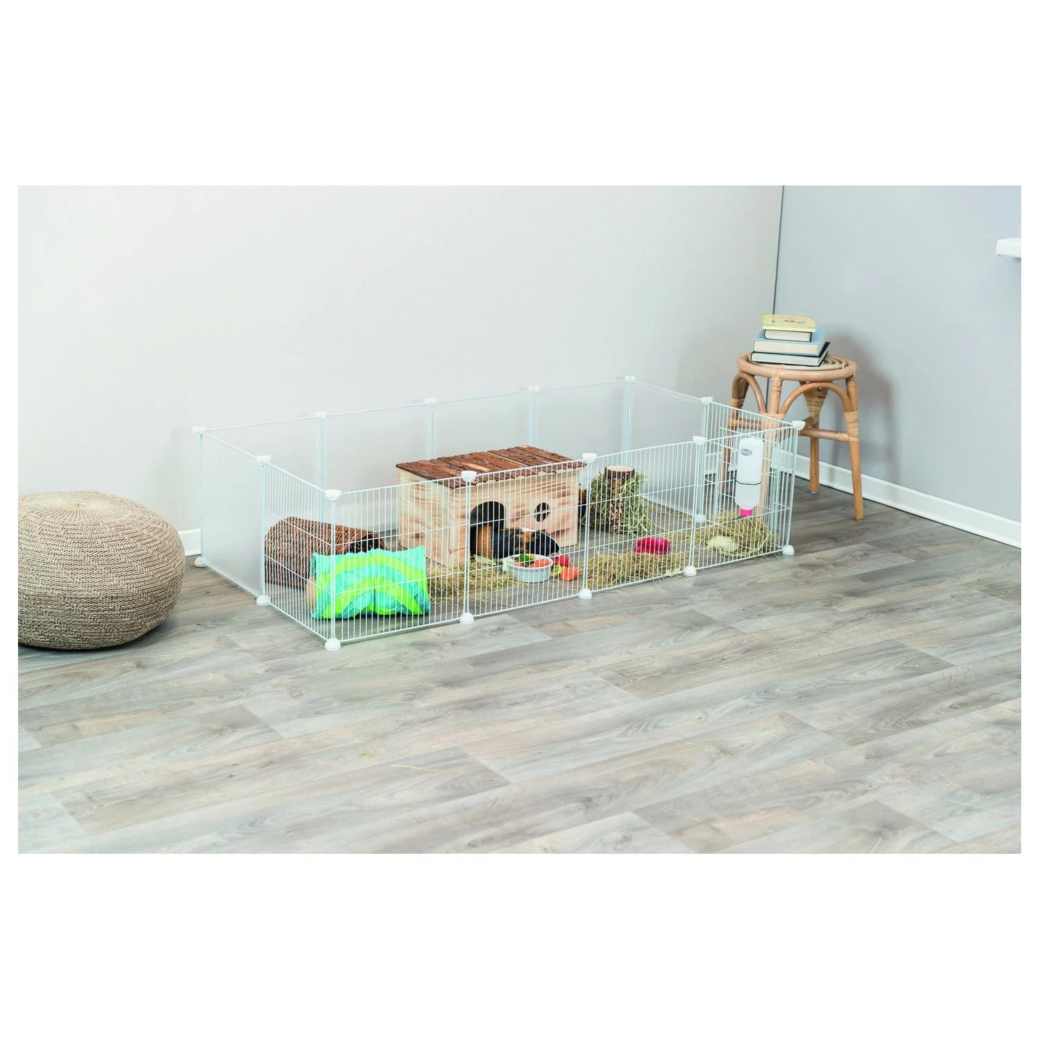 Trixie Indoor Ren - Dierenverblijf - 140x35x70 Cm Wit - Image 6