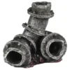 Aqua Della Metalen Buizen - Aquarium - Ornament - 11.2x7x10.7 Cm