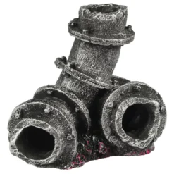 Aqua Della Metalen Buizen - Aquarium - Ornament - 11.2x7x10.7 Cm