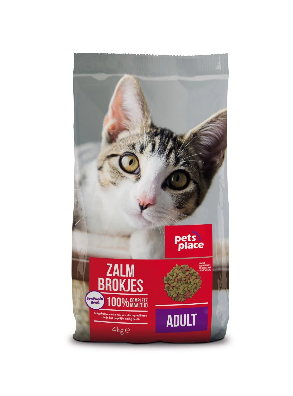 Pets Place Kat Adult Zalm - Kattenvoer