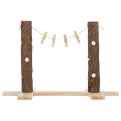 Trixie Natural Living Voerboom Duo - Ruif - 53x34x25 Cm